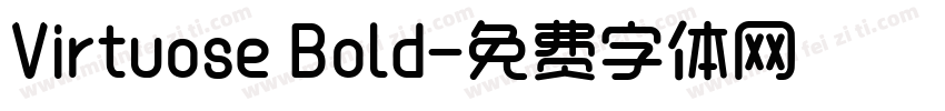 Virtuose Bold字体转换